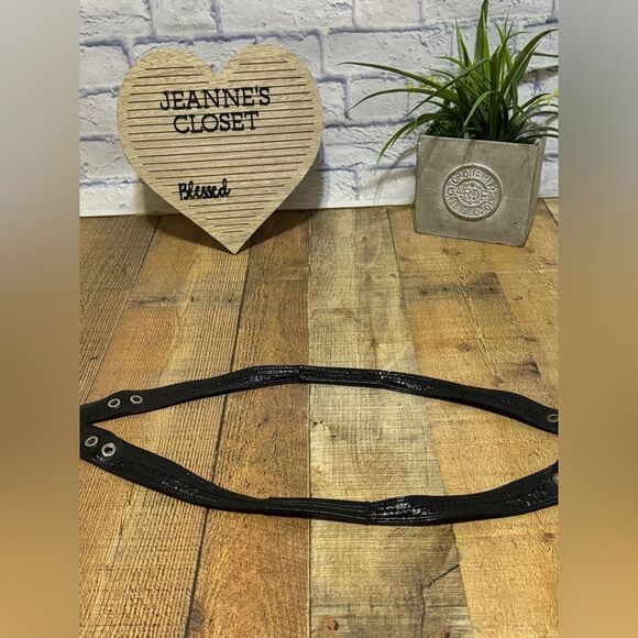 Coach bag replacement straps black patent leather - Picture 2 of 5